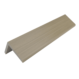 Esquinero L para Wallpanel WPC Gris Ártico, 3X3X240CM