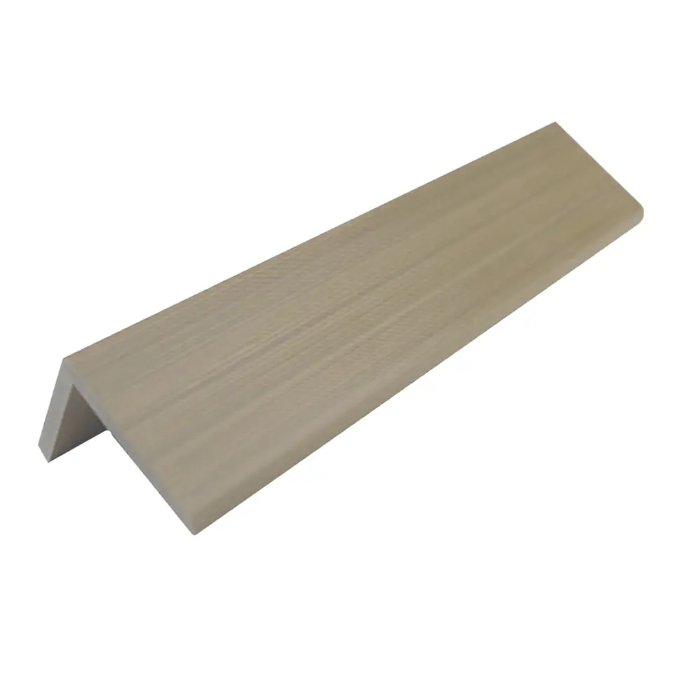 Esquinero L para Wall Panel WPC Gris Ártico, 3X3X240CM 1