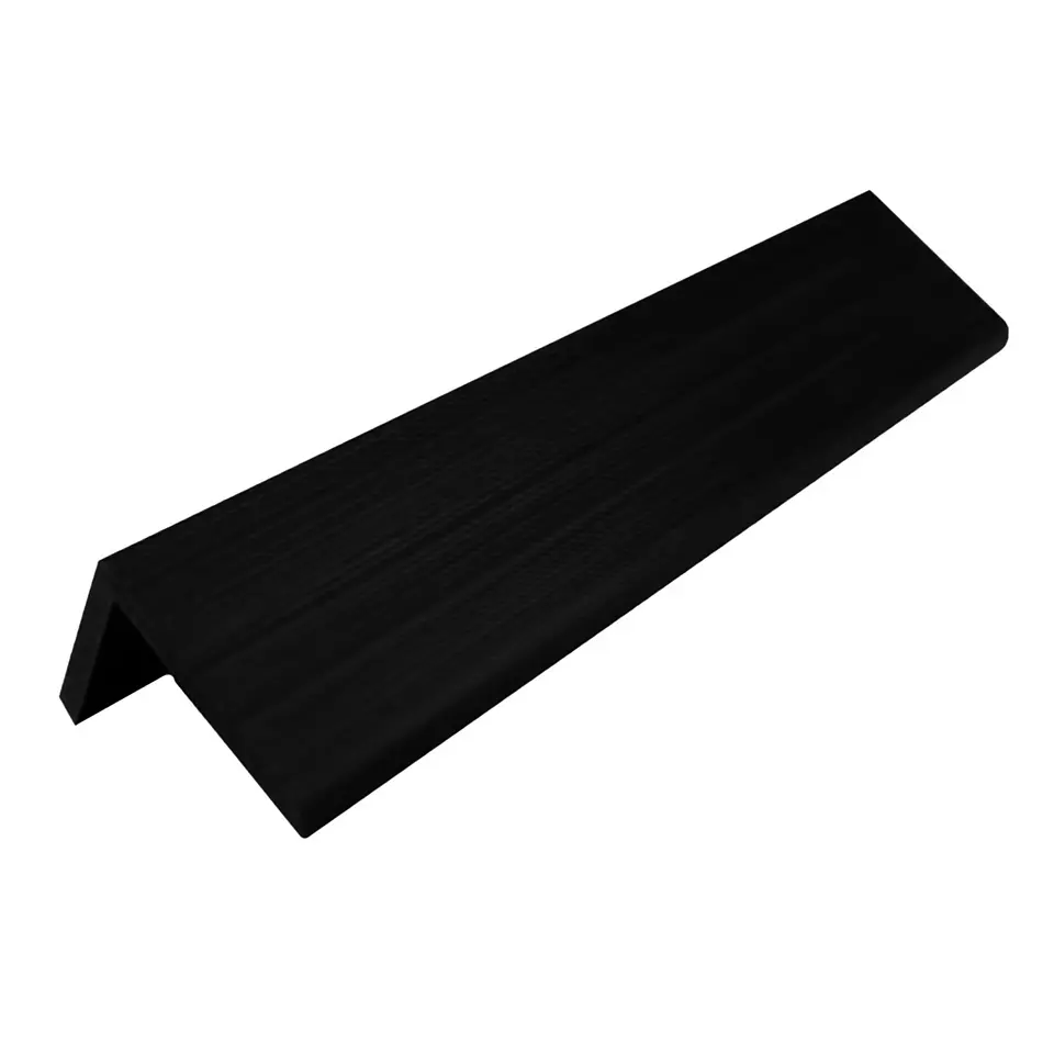 Esquinero L para Wall Panel WPC Negro Onix, 3X3X240CM 1