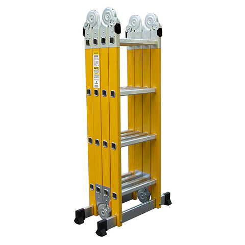 Escalera Articulada Dieléctrica DOER 4x4, 16 escalones