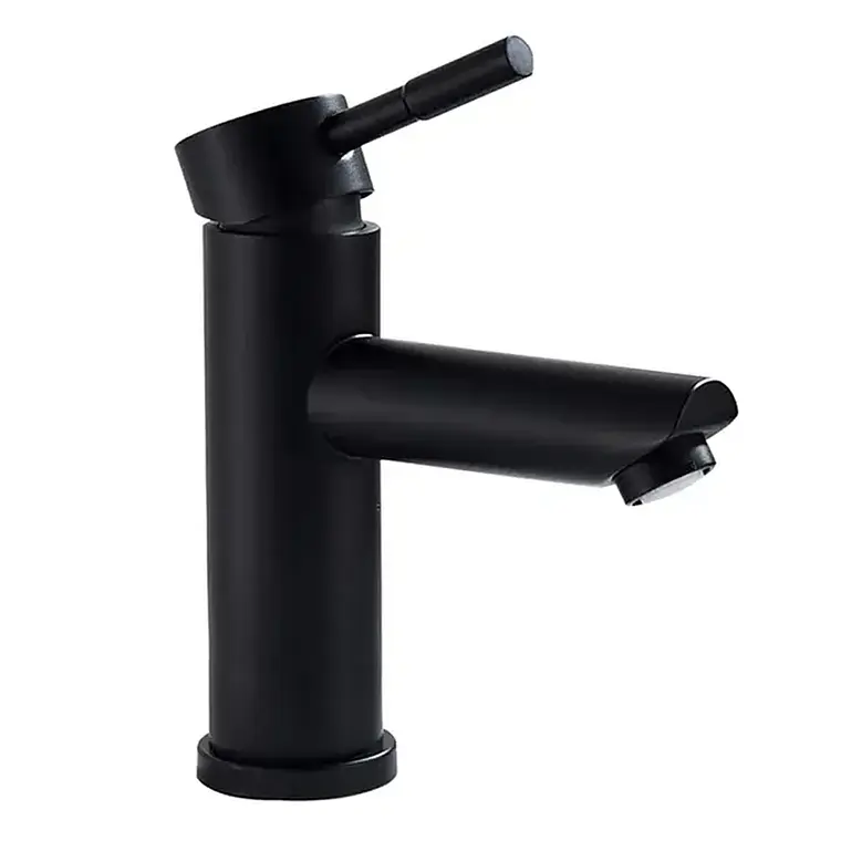 Combo Cabina de Ducha 80x80x200 + Grifería monomando ducha + Grifería lavamanos Negro 4