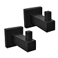 Pack de 2 percheros Metálicos, Negro - Miniatura 1