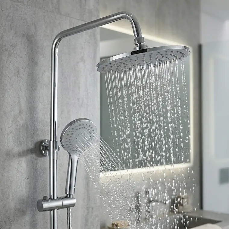 Columna Ducha Circular con llave Monomando Taumm 3