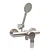 Monomando ducha de acero inoxidable Línea Modern Inox Taumm