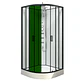 Repuesto Vidrio Puerta Curvo Cabina de ducha  90x90x205cm  - Miniatura 1