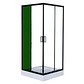 Repuesto Vidrio Lateral Cabina 80x80x200cm cuadrada - Miniatura 1