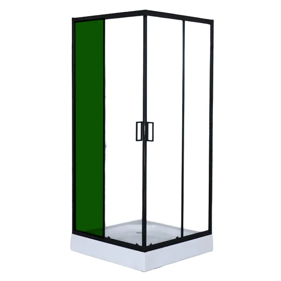 Repuesto Vidrio Lateral Cabina 80x80x200cm cuadrada 1