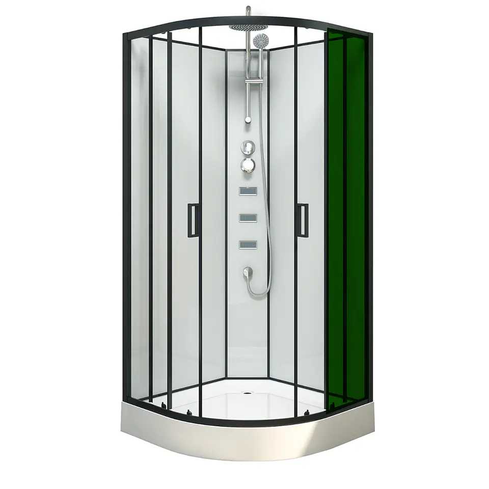 Repuesto Vidrio Lateral Cabina de ducha  90x90x205cm  2