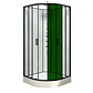 Repuesto Vidrio Puerta Curvo Cabina de ducha  90x90x205cm  - Miniatura 2