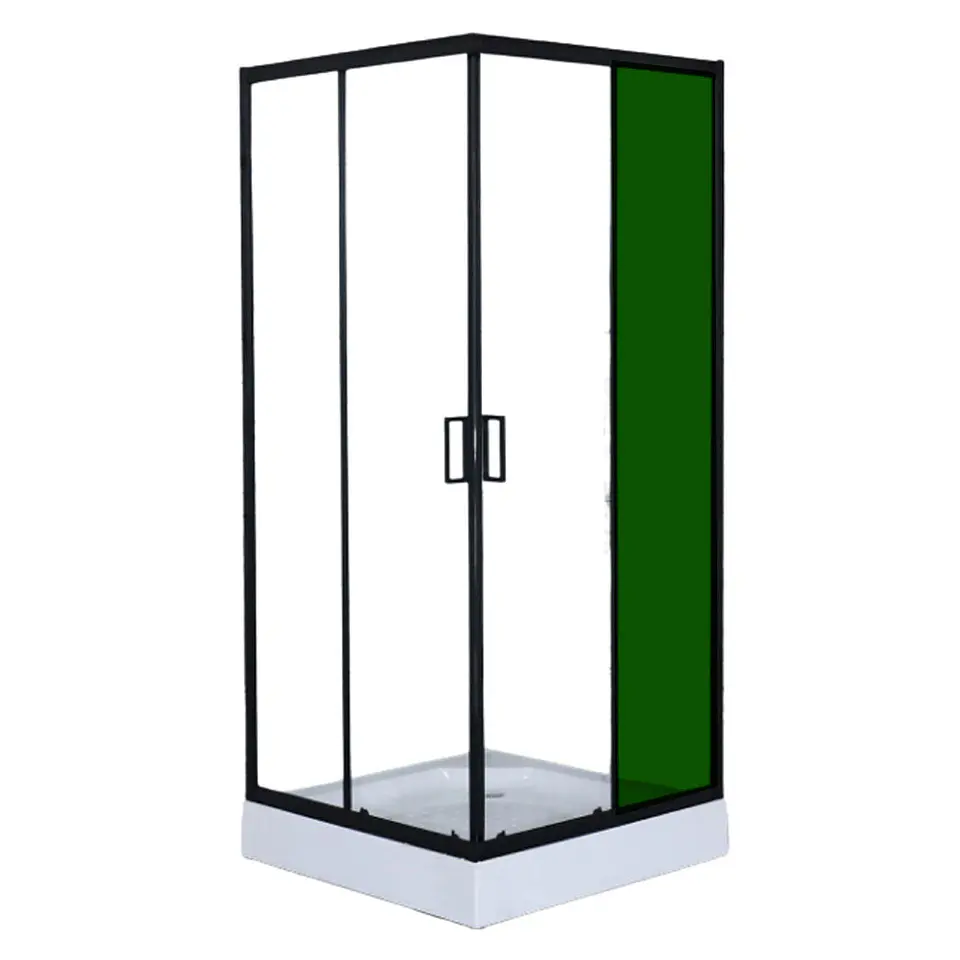 Repuesto Vidrio Lateral Cabina 80x80x200cm cuadrada 2
