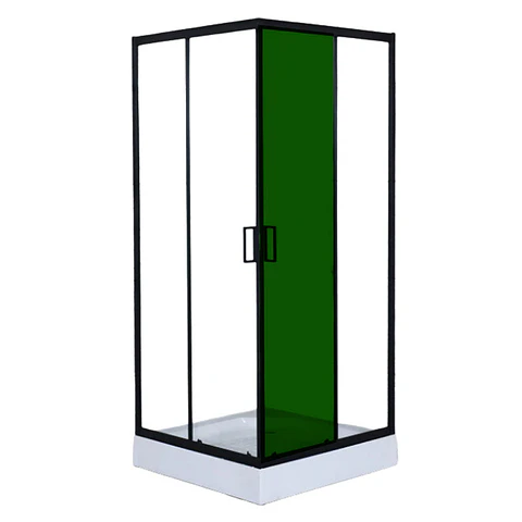 Repuesto Vidrio Puerta Cabina 80x80x200cm cuadrada