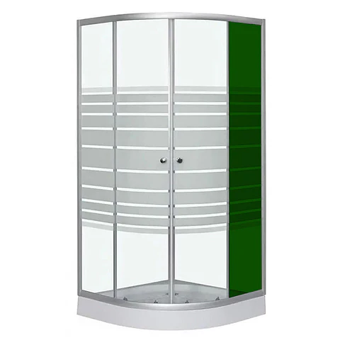 Repuesto Vidrio Lateral Cabina ducha 90 x 90 x 192 cm Satinado
