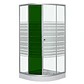 Repuesto Vidrio Puerta Cabina ducha 90 x 90 x 192 cm Satinado - Miniatura 2