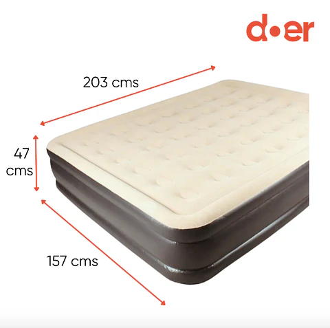Colchón Inflable Doble AirComfort Ultra Eléctrico 203x157x47cm