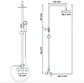 Columna de Ducha con Monomando 3 Funciones - Miniatura 2
