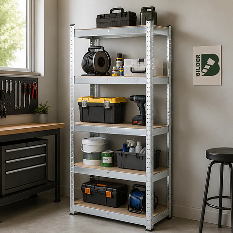 Estante Rack Metálico 148x70x30 galvanizado