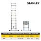 Escalera Stanley Telescópica SoftClose 3,2mt 11 escalones + estabilizador - Miniatura 4