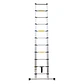 Escalera Stanley Telescópica SoftClose 3,2mt 11 escalones + estabilizador - Miniatura 2