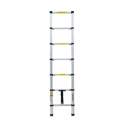 Escalera Stanley Telescópica SoftClose 2mt 7 escalones