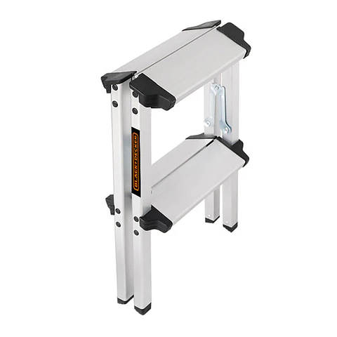 Escalera Black + Decker tipo Taburete 2 escalones, 50cm