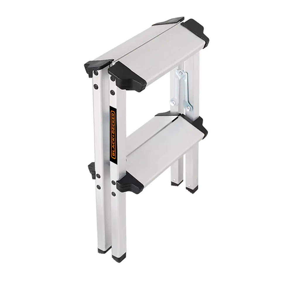 Escalera Black + Decker tipo Taburete 2 escalones, 50cm 2