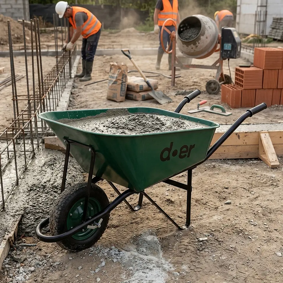 Carretilla Concretera DOER 90lts 2