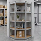 Estante Esquinero Galvanizado 75x40x180cm,  5 Repisas, 200kg - Miniatura 2