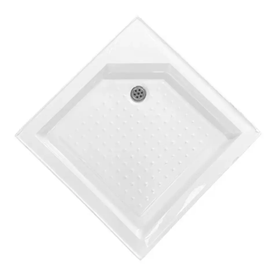 Receptáculo de ducha Cuadrado 90x90 Blanco 1