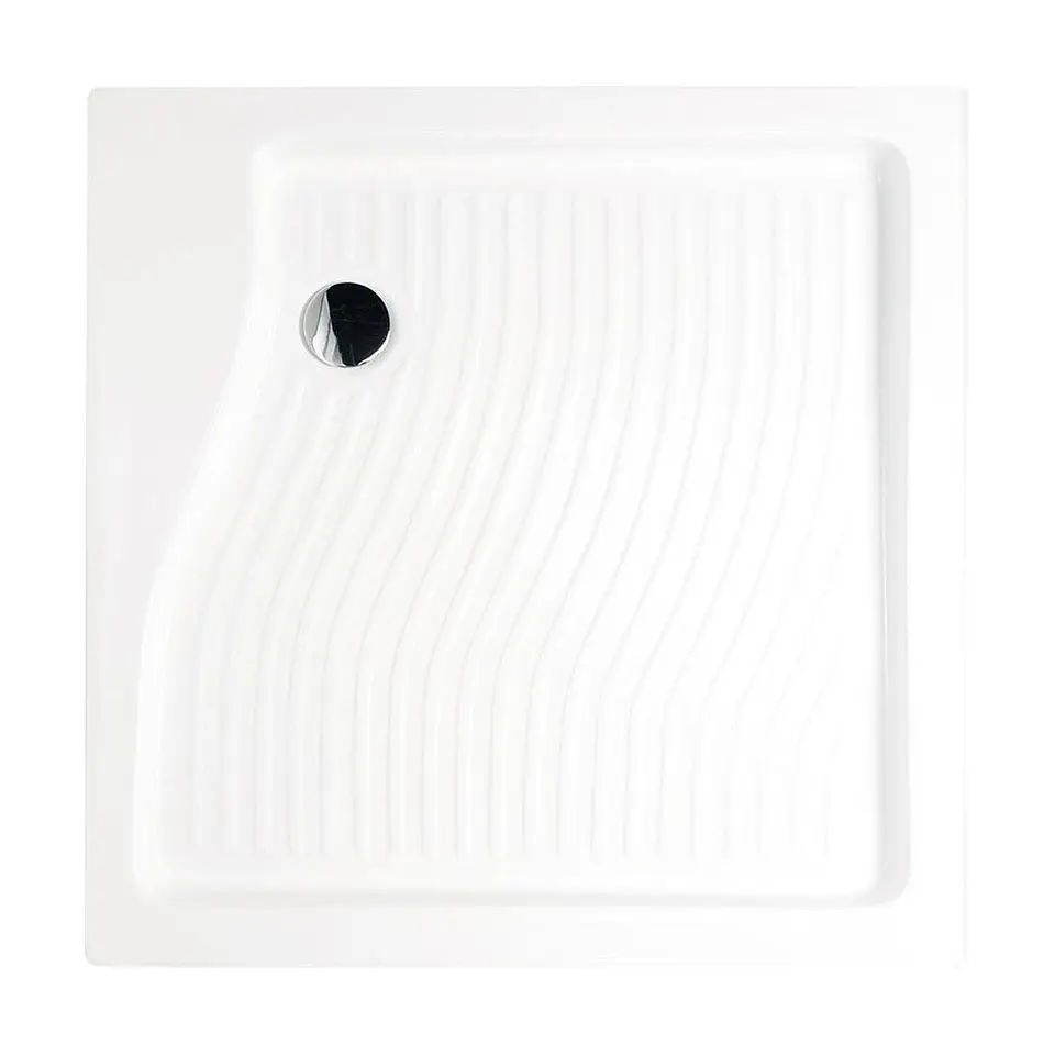 Receptáculo de ducha Cuadrado 90x90 Blanco 1