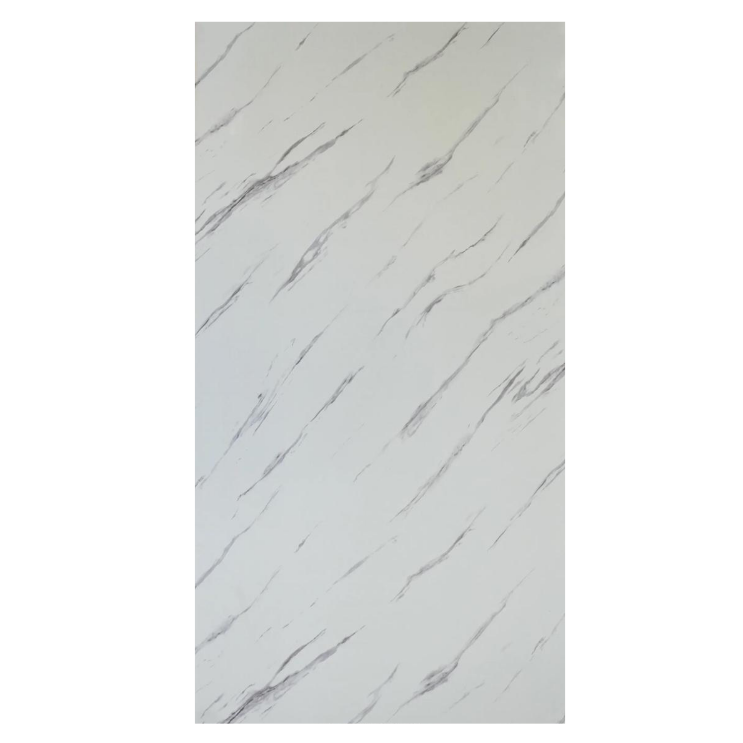 Plancha PVC estilo mármol, White Line Segunda Selección (Medida útil: 2 x 1 m)