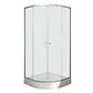 Combo Cabina Elegance 90x90 Curva + Columna de Ducha 3 Funciones - Miniatura 3