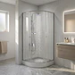 Combo Cabina Elegance 90x90 Curva + Columna de Ducha 3 Funciones - Miniatura 2
