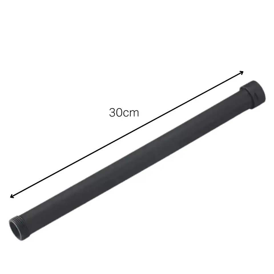 Combo Columna de Ducha Negra 3 Funciones + Tubo de Extensión 3