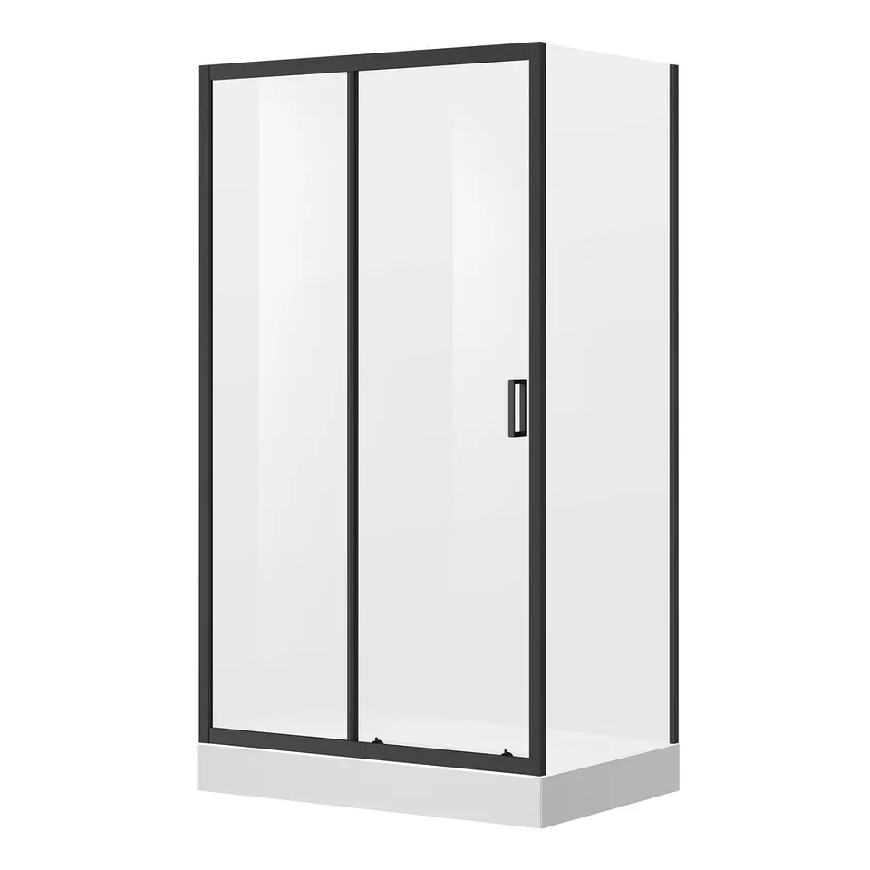 Combo Baño Cabina 120x90 + Vanitorio Colgante + Grifería Completa 4