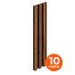 Wall Panel WPC Decorativo Roble Ahumado, 240x16, 22mm, Caja 10 Unids. - Miniatura 1