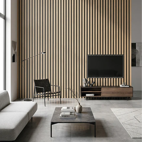 Wall Panel WPC Decorativo Cedro Nórdico, 240x16, 22mm, Caja 10 Unids.