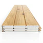 Metal Siding Cipres Biselado 3 tablas, 2900x383x16mm, Caja 10 Unids. - Miniatura 1