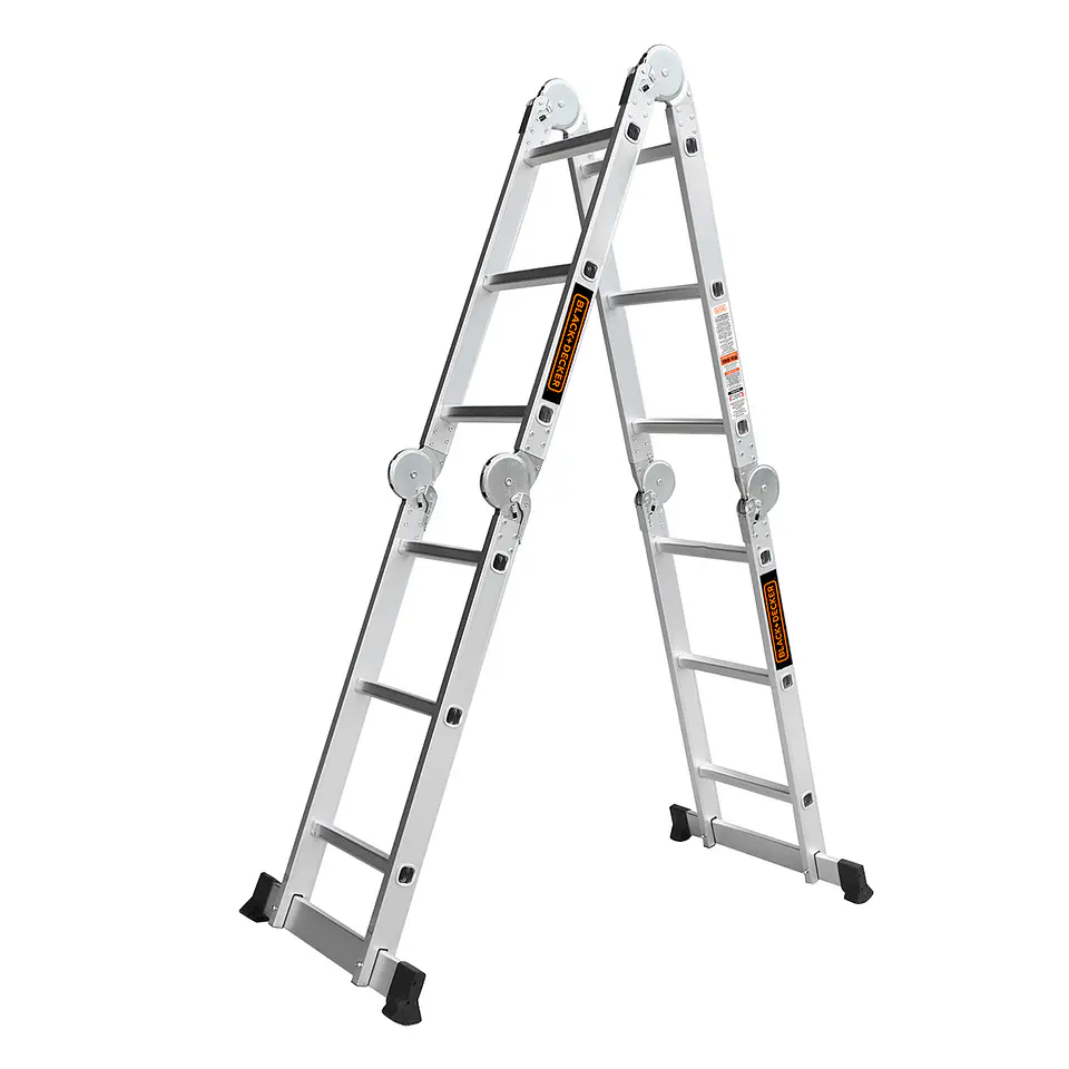 Escalera Black + Decker Articulada 4x3 150Kg 1