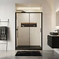 Mampara Ajustable 120-130x190 CM Marco NEGRO - Miniatura 4