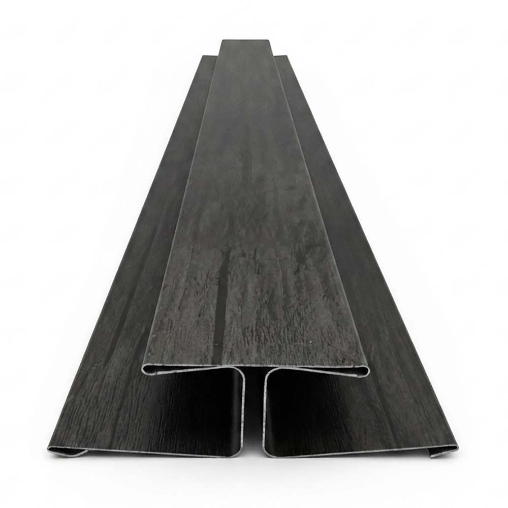 Perfil "T" Metal Siding, Gris Rustic