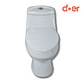 WC One Piece Tilcara Certificado 4 y 6 litros descarga a Piso distancia 30cm blanco - Miniatura 4