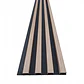 Wall Panel WPC Decorativo Roble Tostado, 240x16, 22mm, Caja 10 Unids. - Miniatura 3
