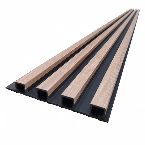Wall Panel WPC Decorativo Roble Tostado, 240x16, 22mm, Caja 10 Unids.