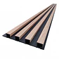 Wall Panel WPC Decorativo Roble Tostado, 240x16, 22mm, Caja 10 Unids. - Miniatura 1
