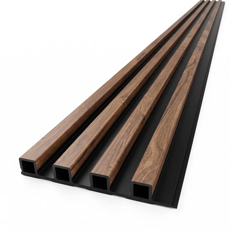 Wall Panel WPC Decorativo Roble Ahumado, 240x16, 22mm, Caja 10 Unids. 1