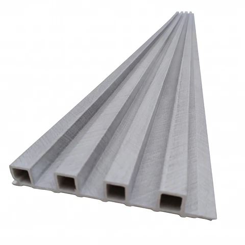 Wall Panel WPC Decorativo Gris Ártico, 240x16, 22mm, Caja 10 Unids.