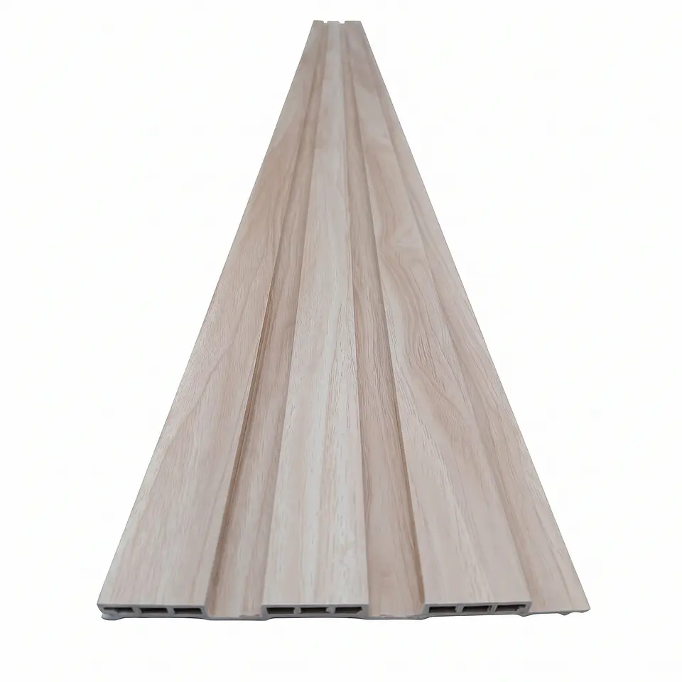 Wall Panel WPC Decorativo Cedro Arena, 240x19,5cm x 12mm, Caja 10 Unids. 3