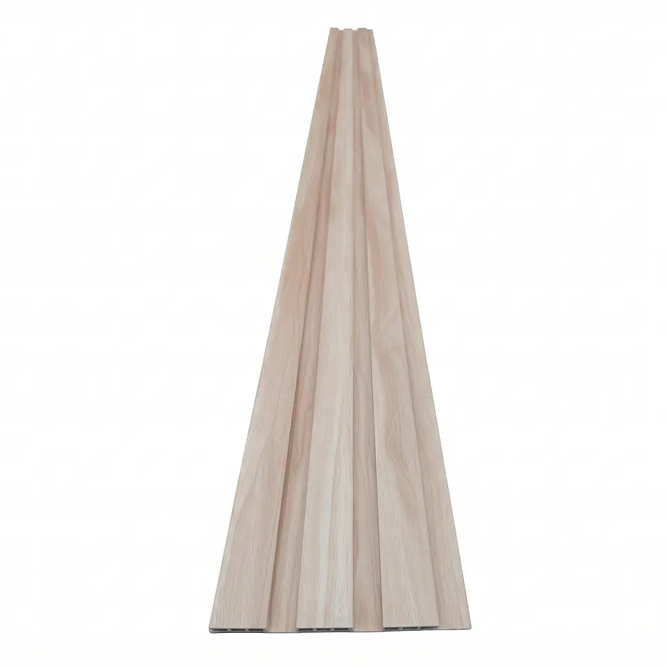 Wall Panel WPC Decorativo Cedro Arena, 240x19,5cm x 12mm, Caja 10 Unids. 4