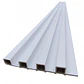 Wall Panel WPC Decorativo Blanco Polar, 240x16, 22mm, Caja 10 Unids. - Miniatura 1