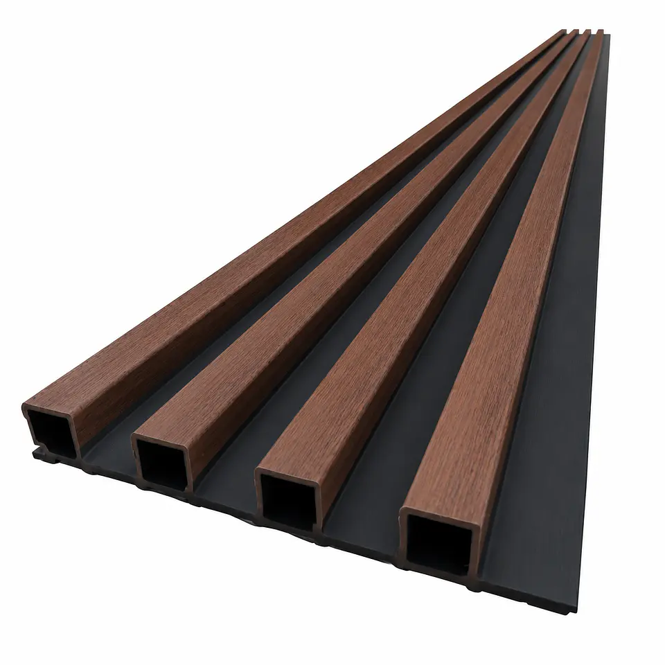 Wall Panel WPC Decorativo Nogal Imperial, 240x16, 22mm, Caja 10 Unids. 1